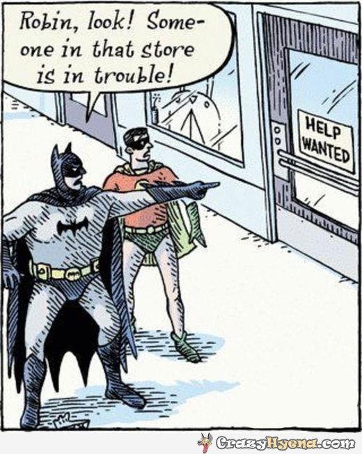 batman help wanted