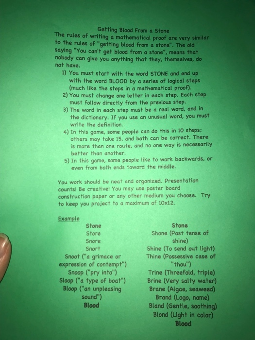 blood from a stone 2